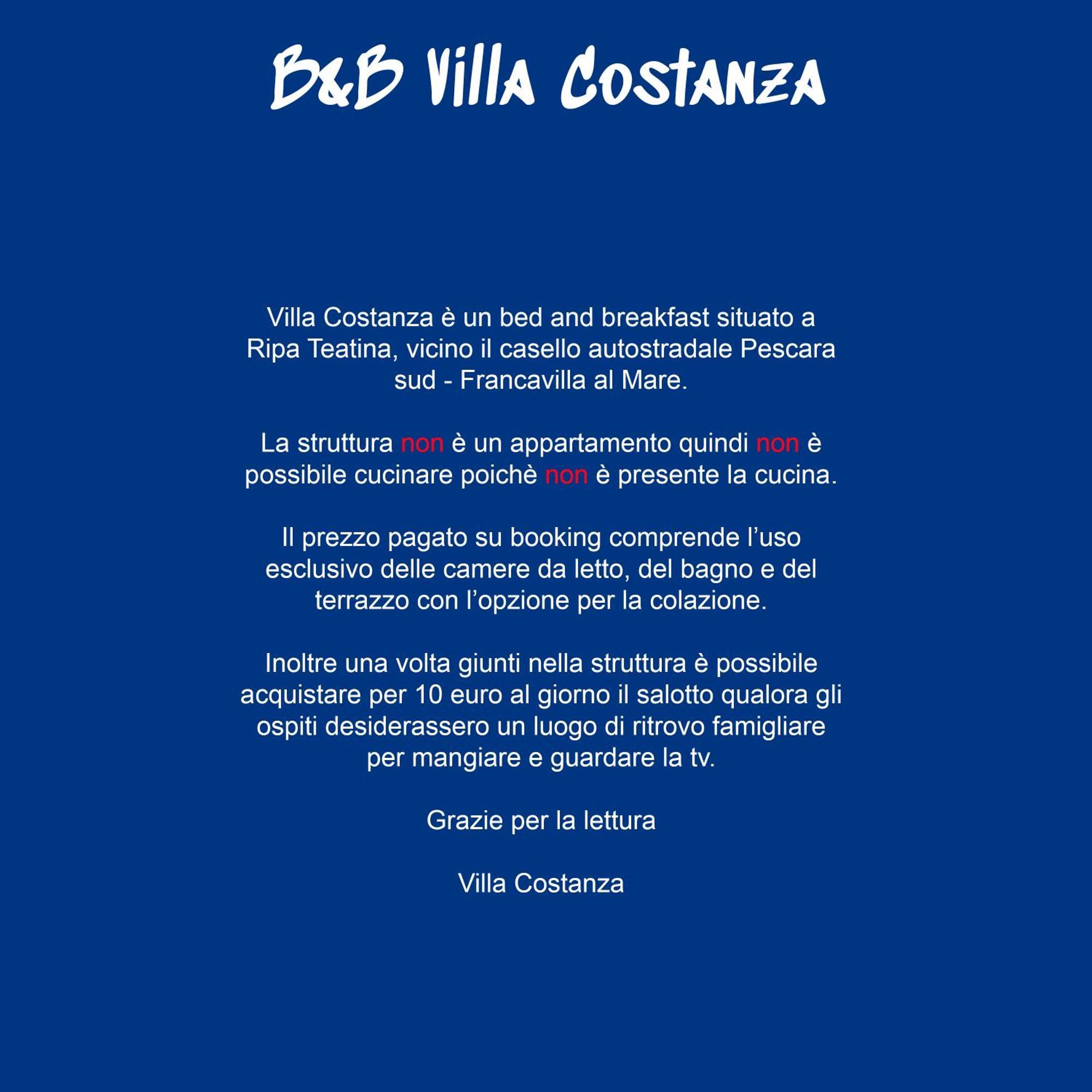 Villa Costanza Ripa Teatina Luaran gambar
